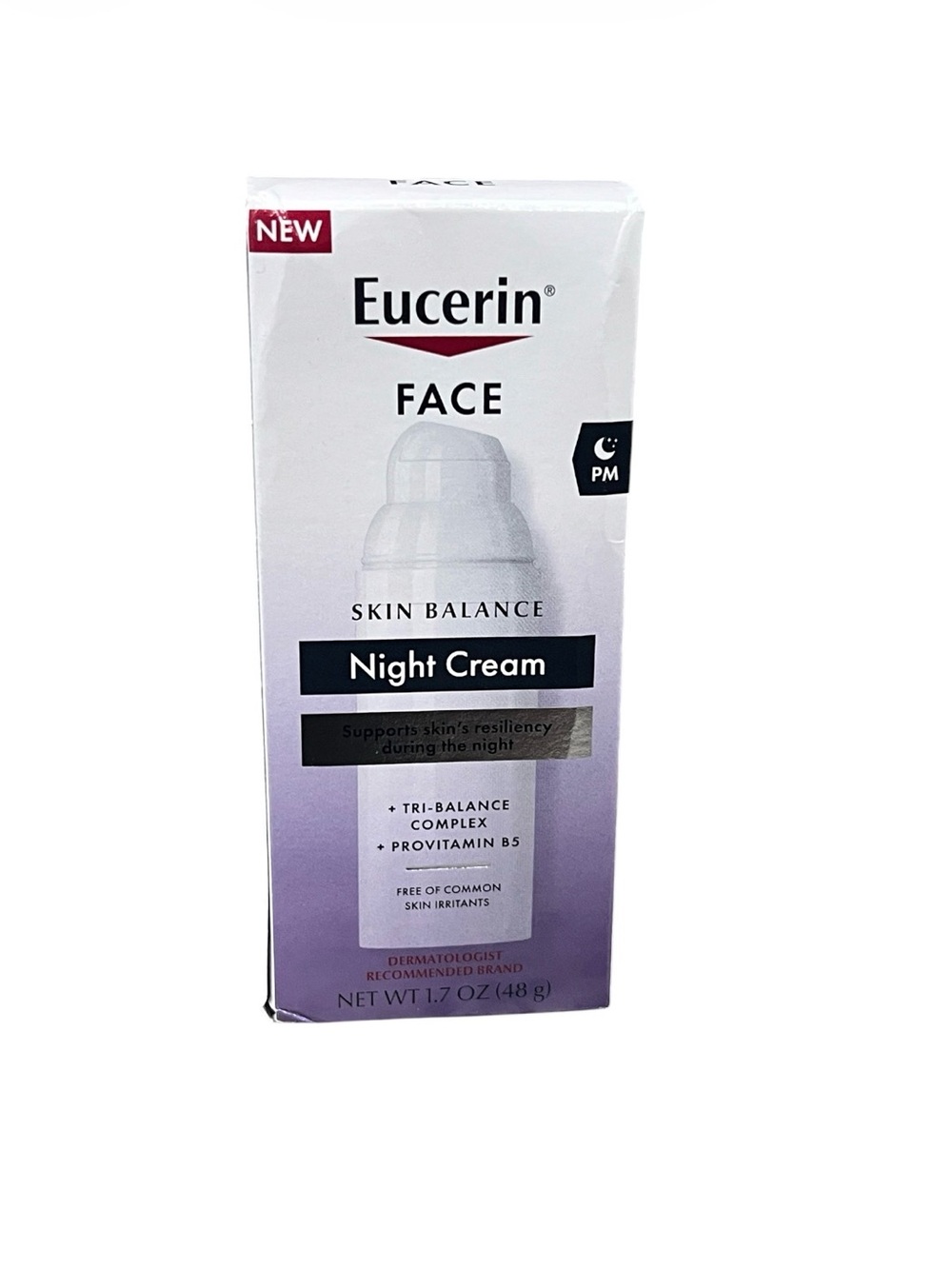 Eucerin Face Skin Balance Night Cream - Purple